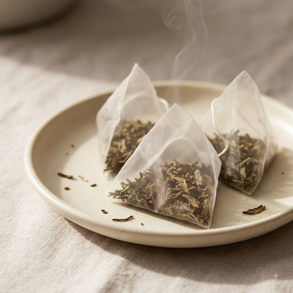Pyramid tea bags