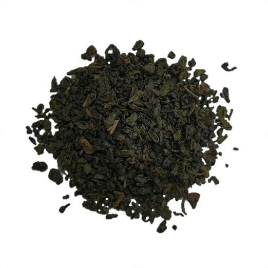 Green tea loose leaf, Ceylon gunpowder